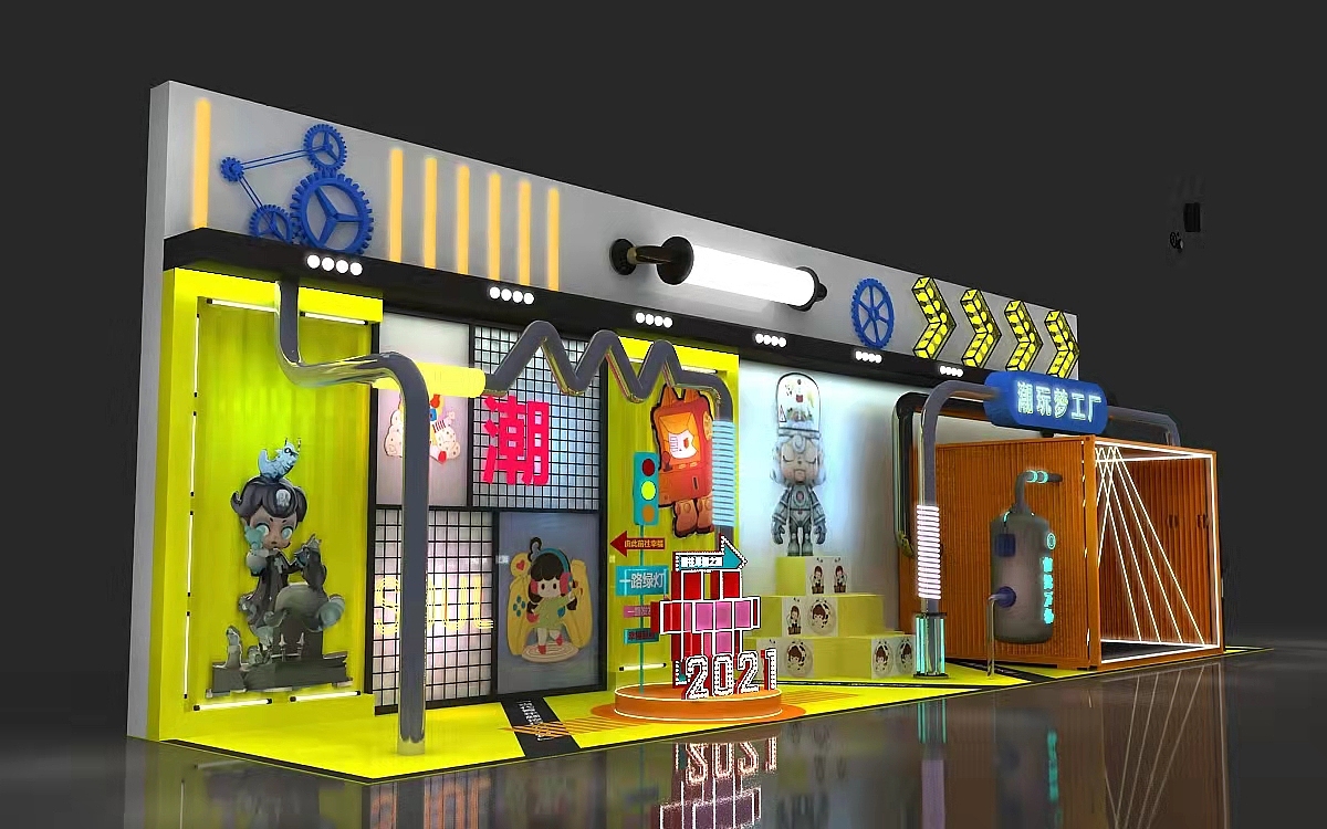 潮玩夢工廠 從動漫展臺到IP開發的沉浸式新體驗